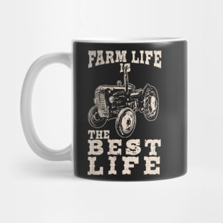 Farm Life is the Best Life Farmer Tractor Mug